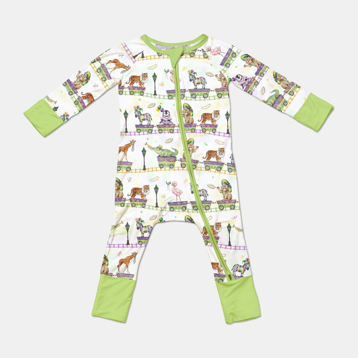 Mardi Gras Jungle Krewe Convertible Zippy