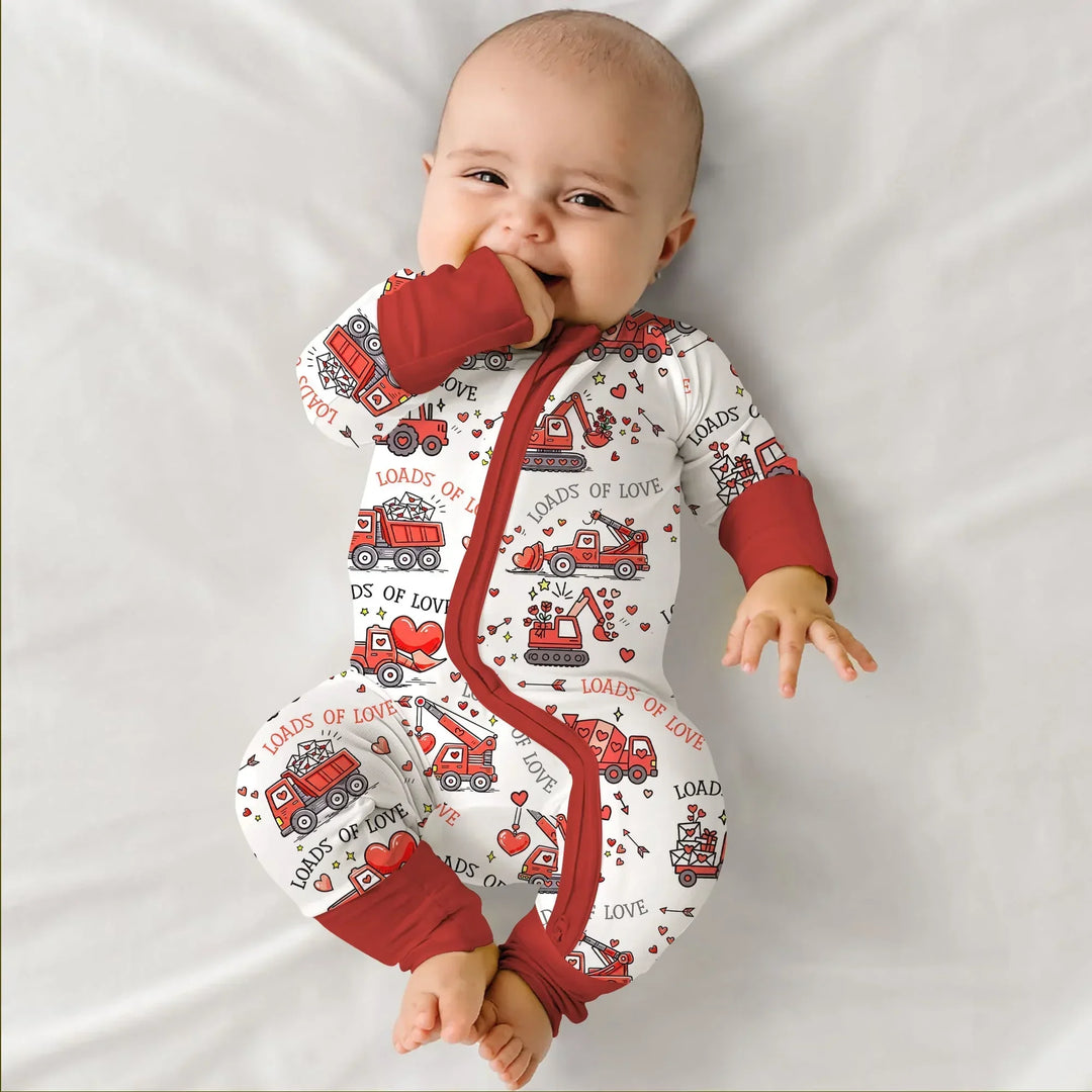 Construction Trucks Loads of Love Convertible Zippy