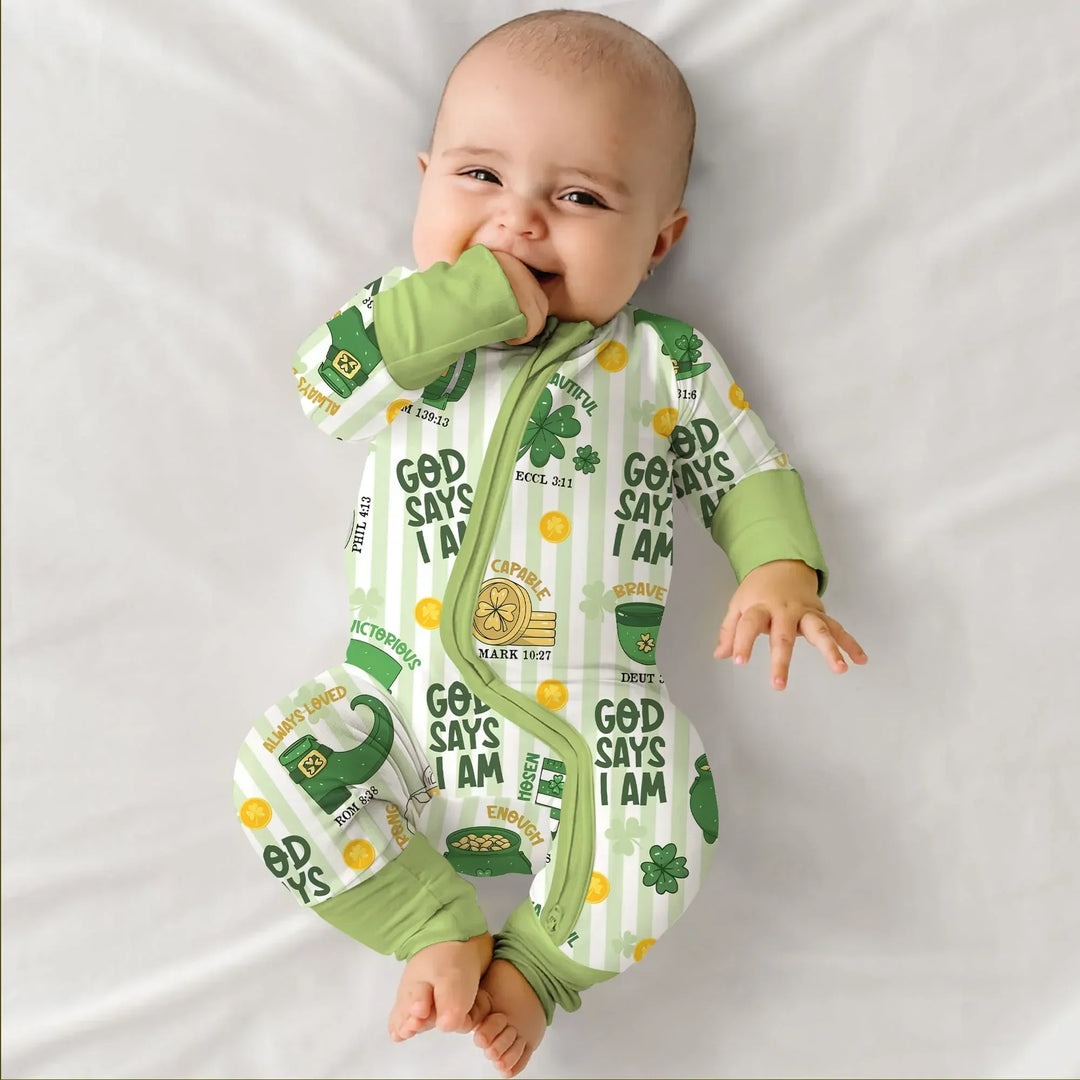 God Says I Am - Lucky & Loved Convertible Zippy