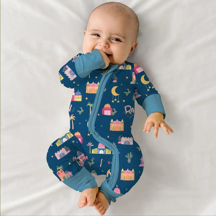 Gerippte Babykleidung mit individuellem Foto - Weich &amp; Skizzenhaft