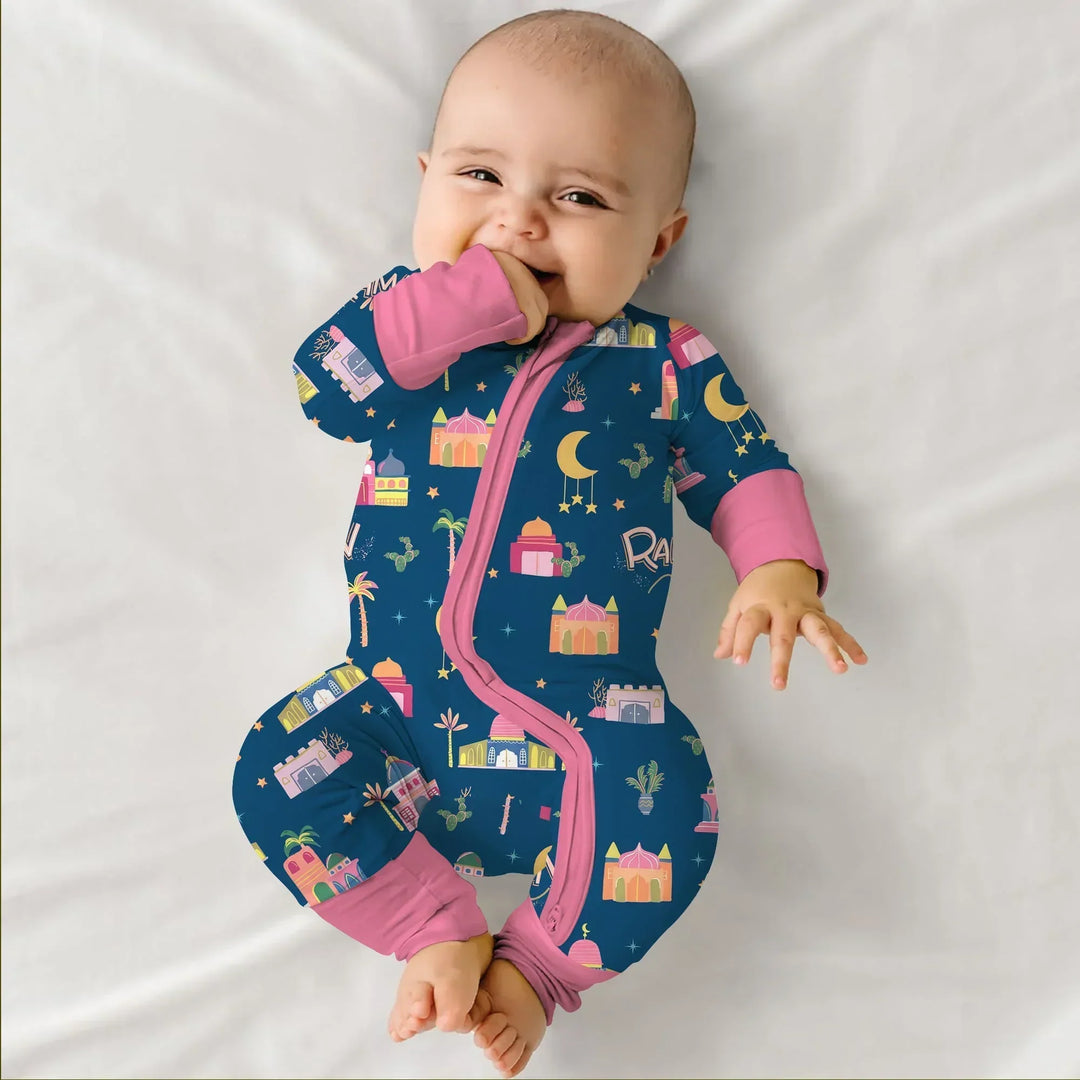 Gerippte Babykleidung mit individuellem Foto - Weich &amp; Skizzenhaft