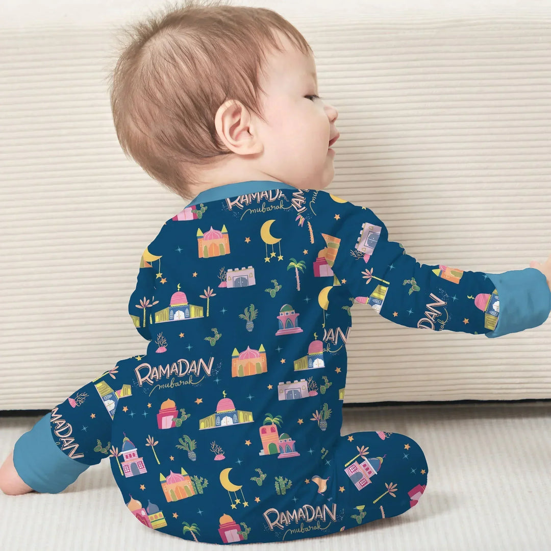 Gerippte Babykleidung mit individuellem Foto - Weich &amp; Skizzenhaft