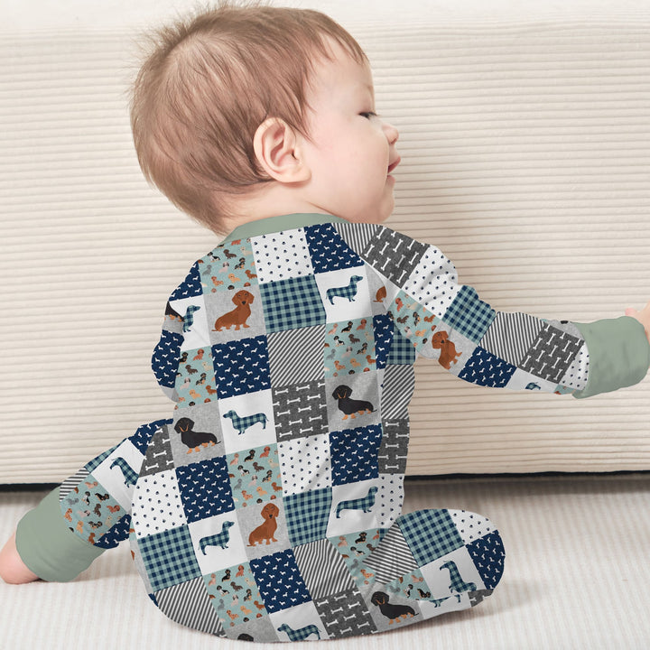 Playful Dachshund Delight Convertible Zippy