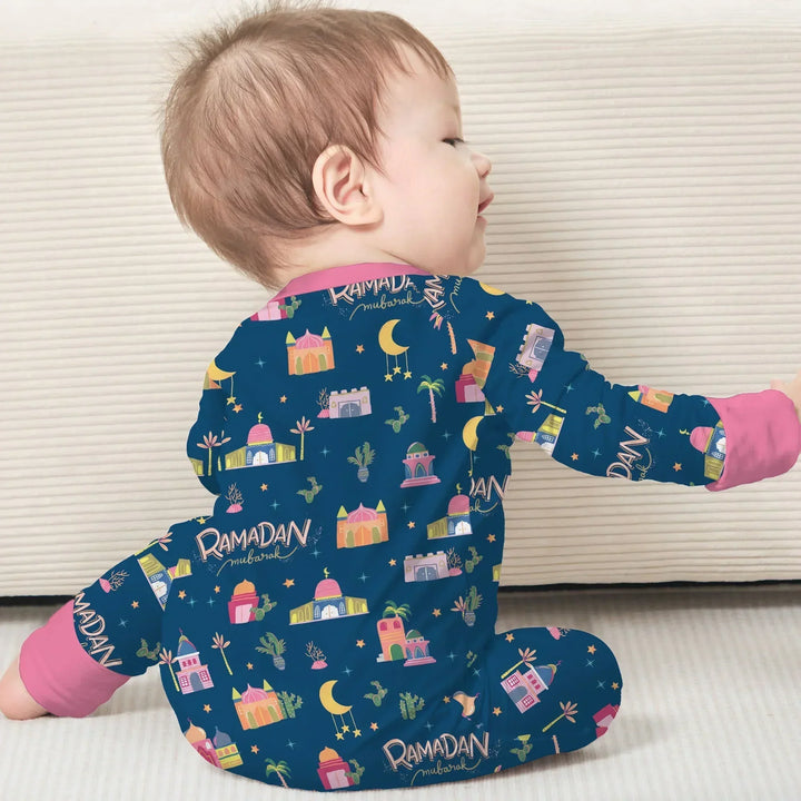 Gerippte Babykleidung mit individuellem Foto - Weich &amp; Skizzenhaft