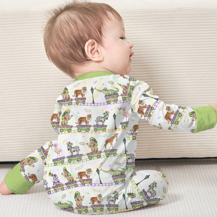 Mardi Gras Jungle Krewe Convertible Zippy