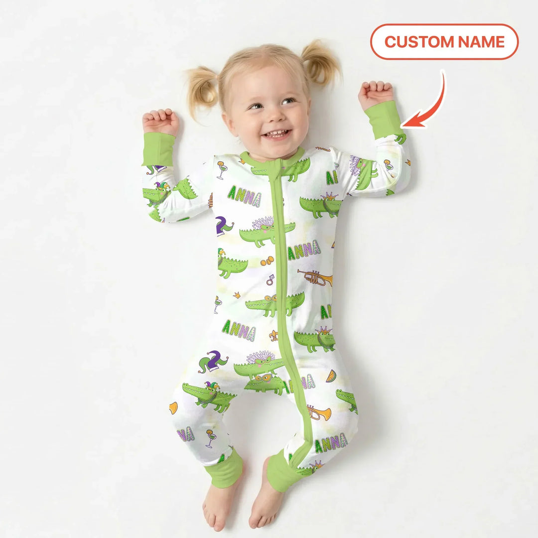 Alligator Mardi Gras Festival Convertible Zippy