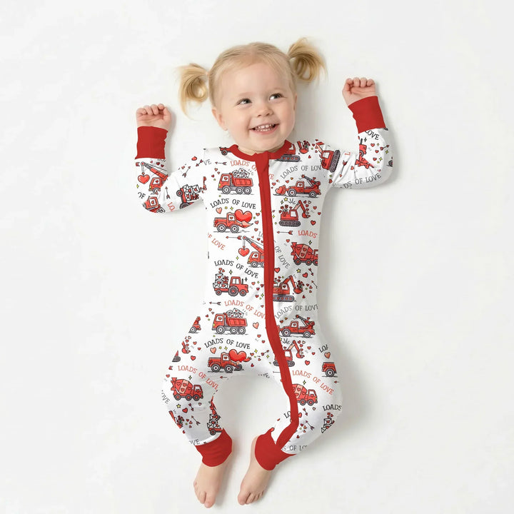 Construction Trucks Loads of Love Convertible Zippy