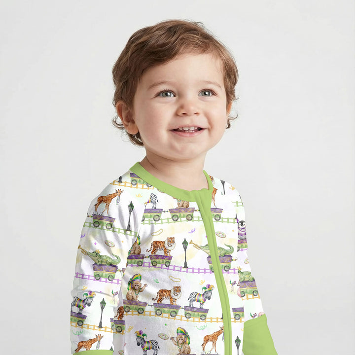 Mardi Gras Jungle Krewe Convertible Zippy