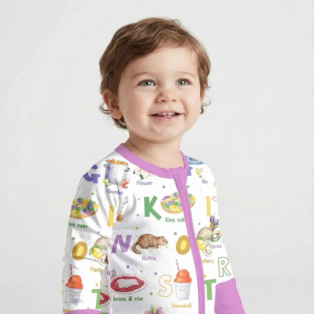 Alphabet of Lousiana Convertible Zippy