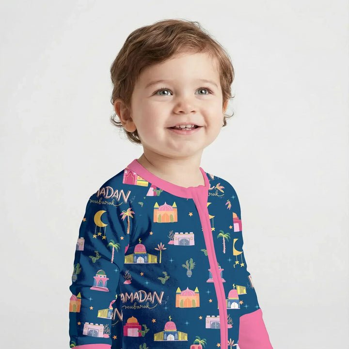 Gerippte Babykleidung mit individuellem Foto - Weich &amp; Skizzenhaft