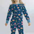 Ramadan Kareem Family Matching Bamboo Two Piece Long Sleeve Pajama Set