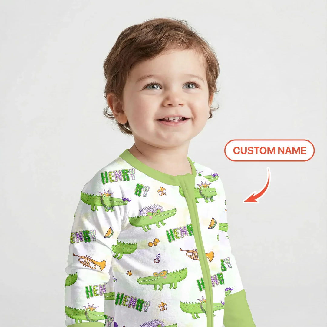 Alligator Mardi Gras Festival Convertible Zippy