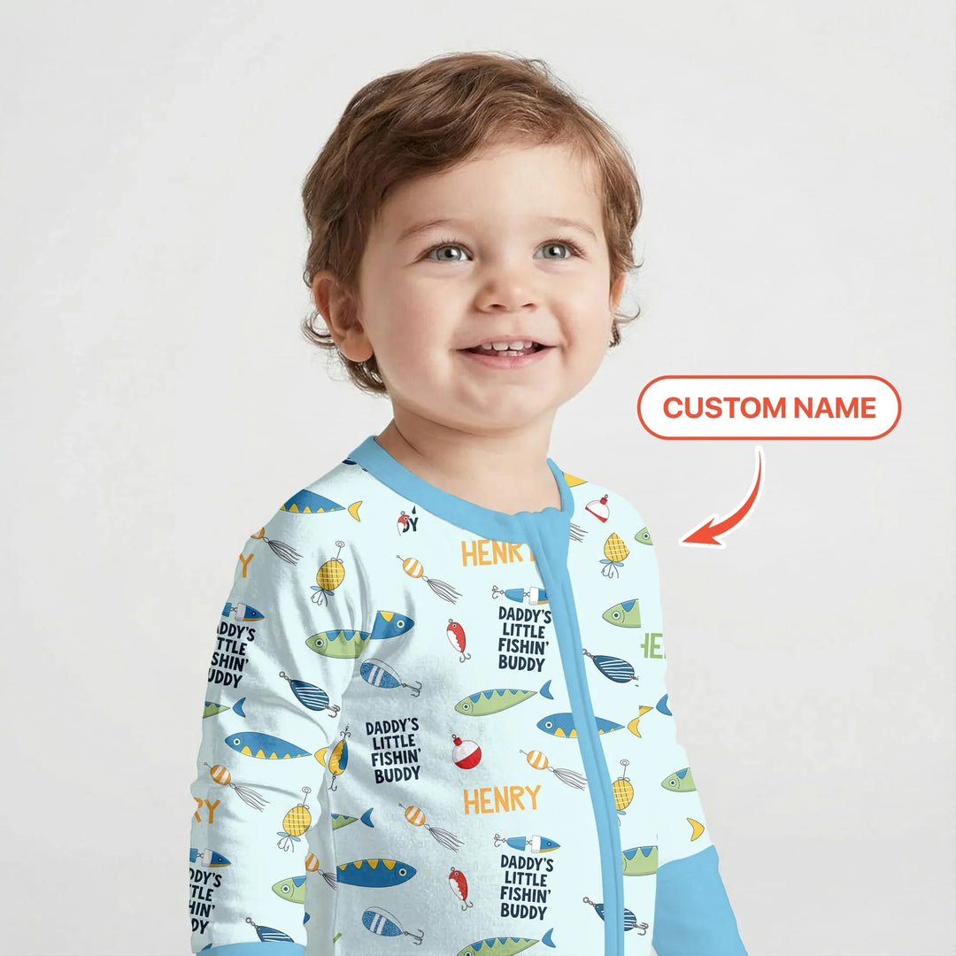 Fishing Squad Family Matching Convertible Zippy