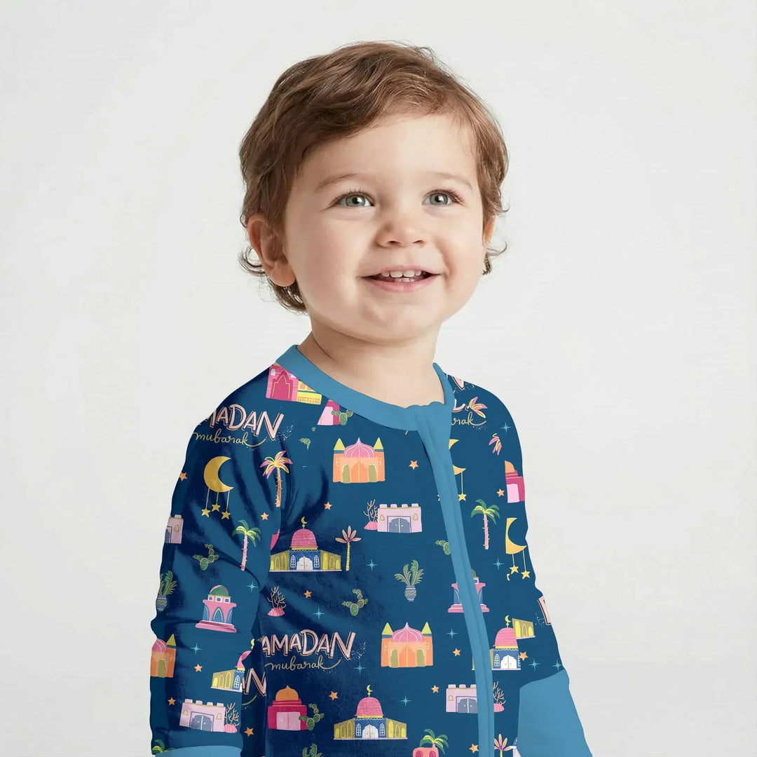 Gerippte Babykleidung mit individuellem Foto - Weich &amp; Skizzenhaft