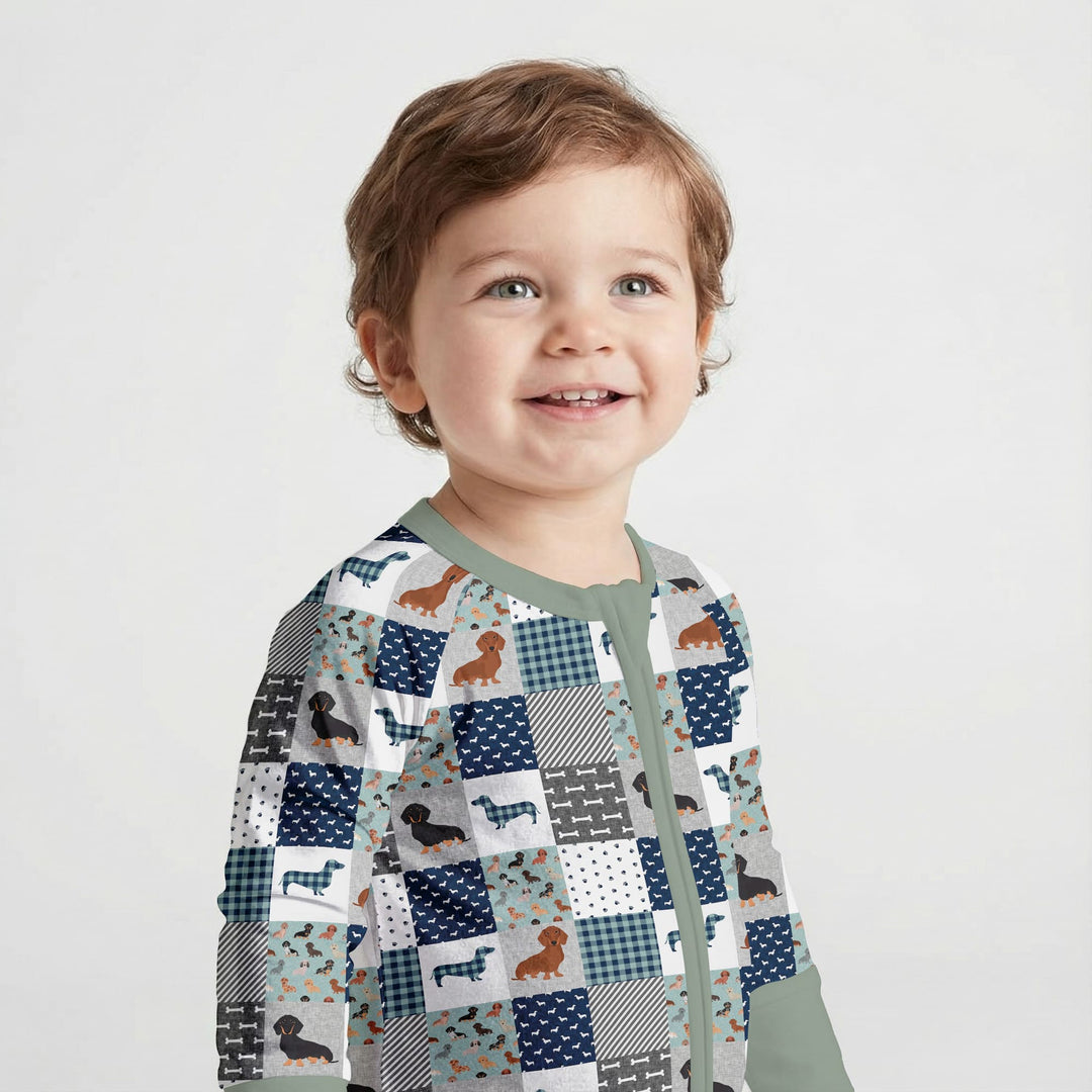 Playful Dachshund Delight Convertible Zippy