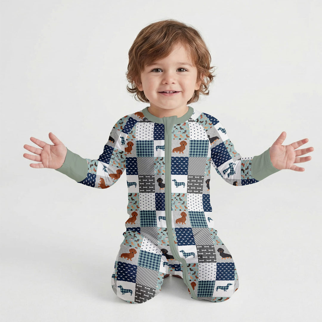 Playful Dachshund Delight Convertible Zippy