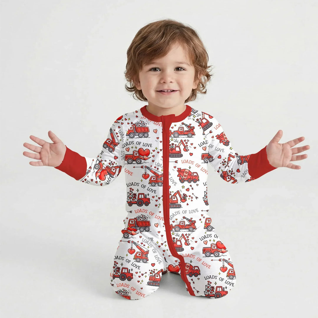 Construction Trucks Loads of Love Convertible Zippy