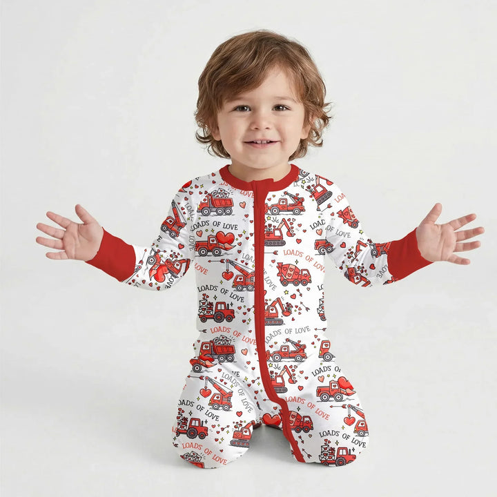 Construction Trucks Loads of Love Convertible Zippy