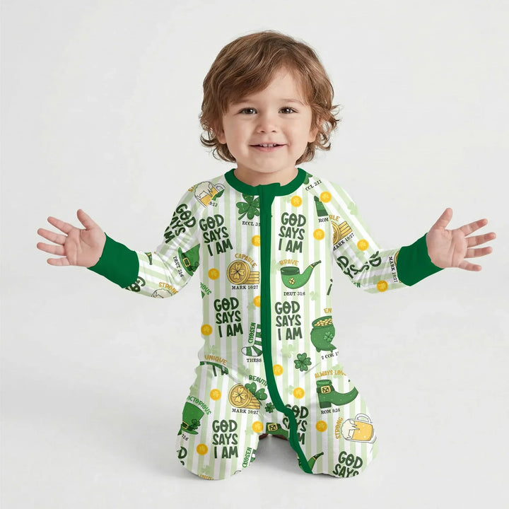 God Says I Am - Lucky & Loved Convertible Zippy