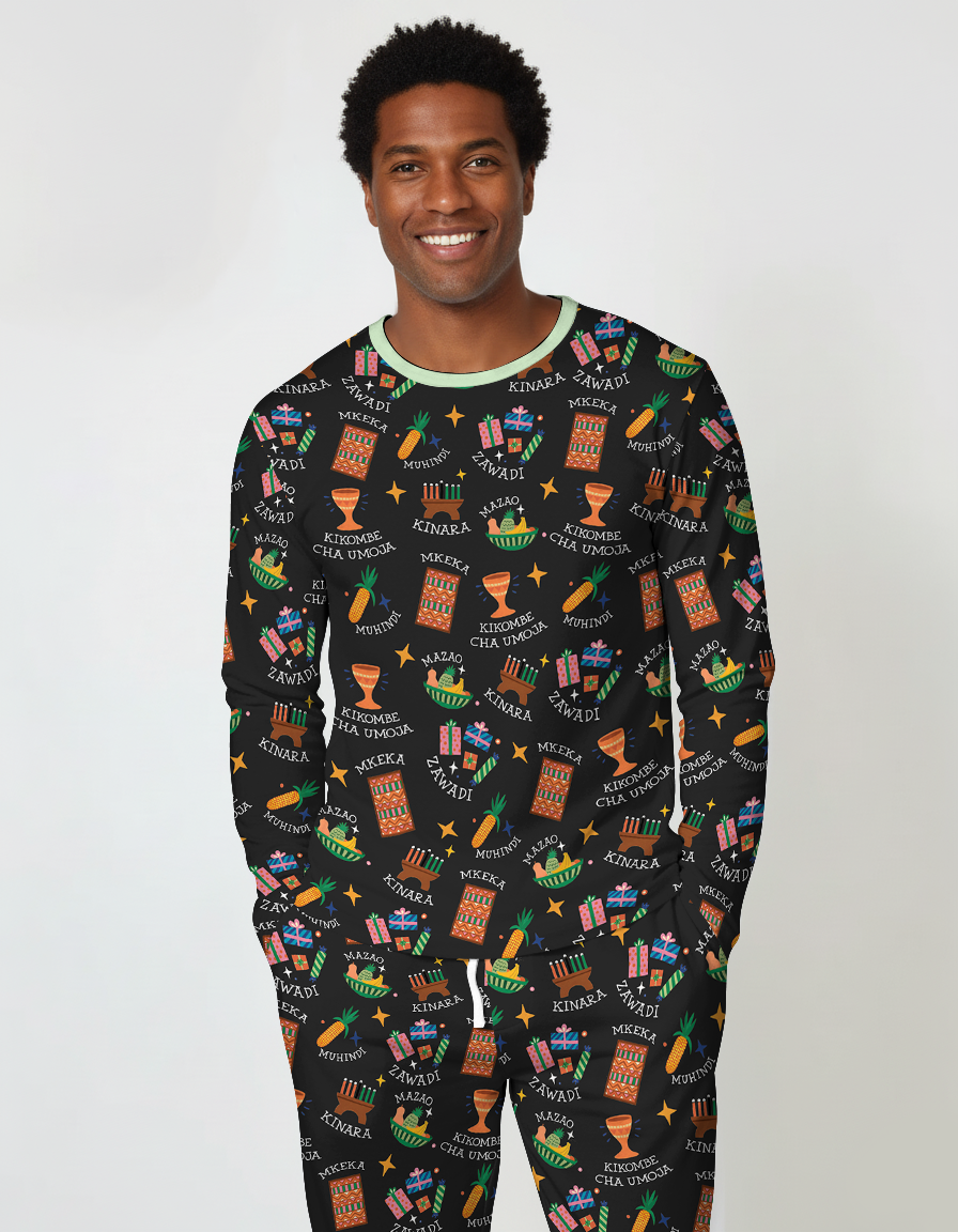Kwanzaa Spirit Men's Pajama Set