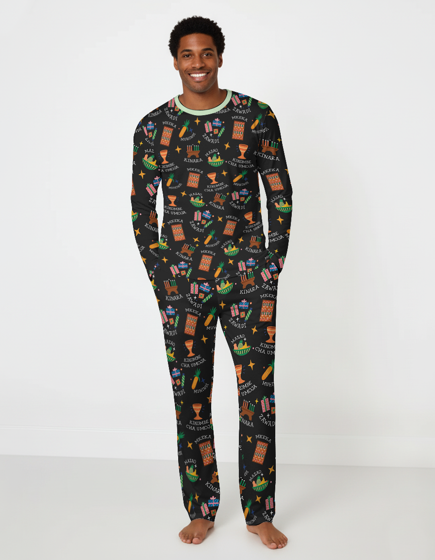Kwanzaa Spirit Men's Pajama Set
