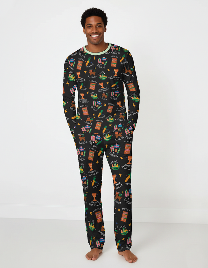 Kwanzaa Spirit Men's Pajama Set