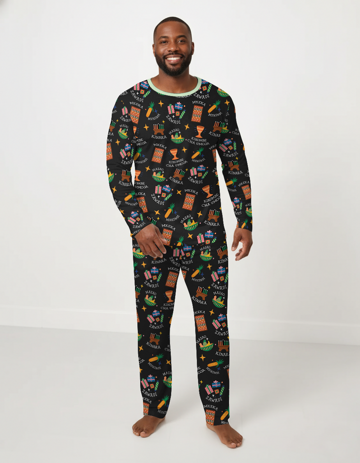 Kwanzaa Spirit Men's Pajama Set