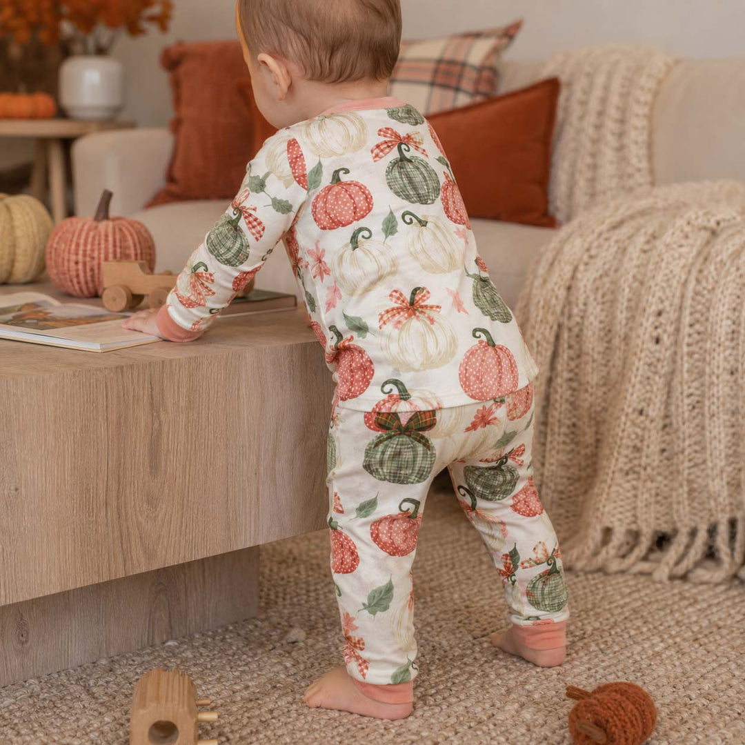 Autumn Country Living Bamboo Two Piece Long Sleeve Pajama Set