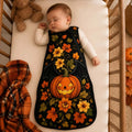 Autumn Pumpkin Bloom Bamboo Sleep Bag