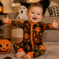 Autumn Pumpkin Bloom Bamboo Convertible Zippy