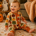 Autumn Pumpkin Patch Bamboo Convertible Zippy