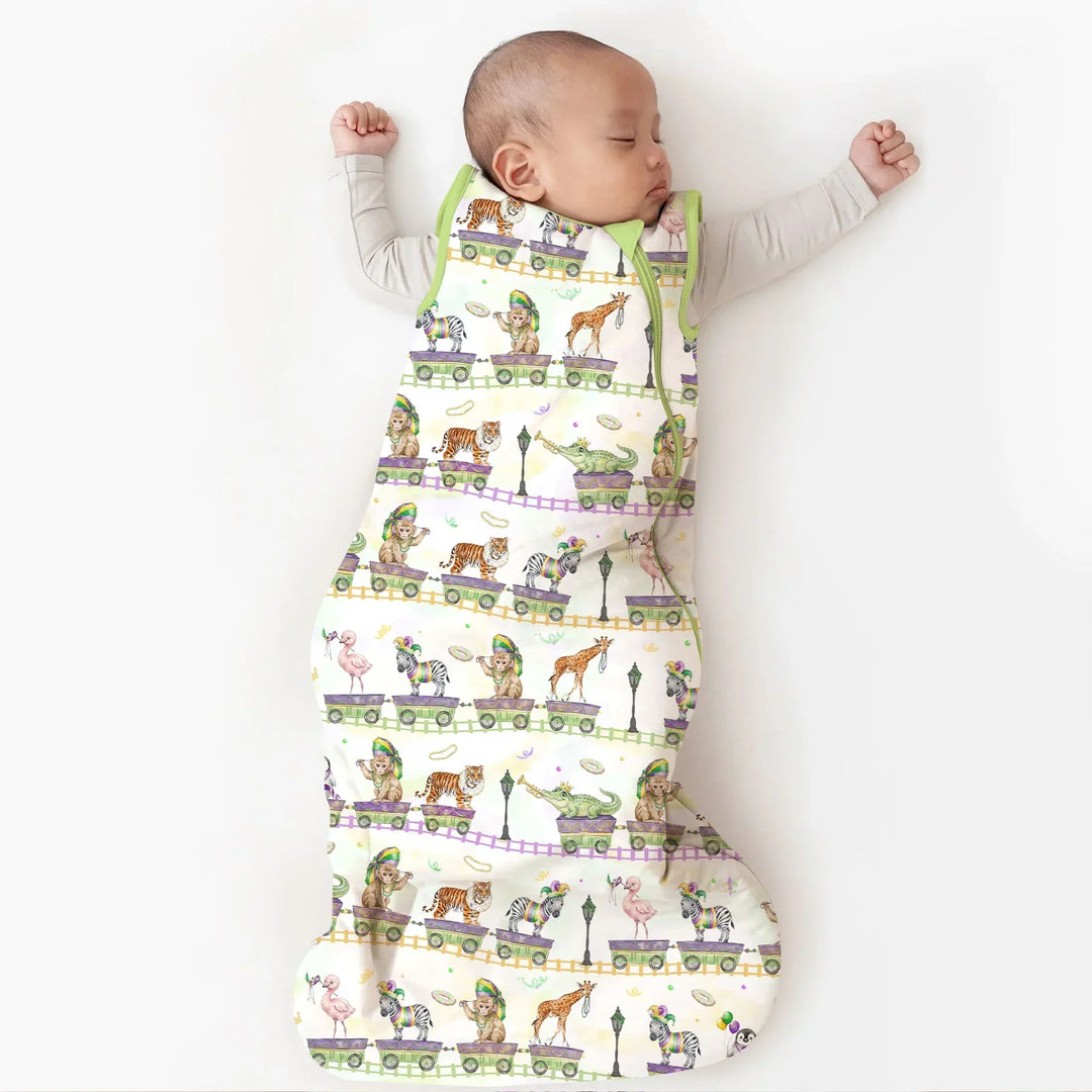 Mardi Gras Jungle Krewe Bamboo Sleep Bag