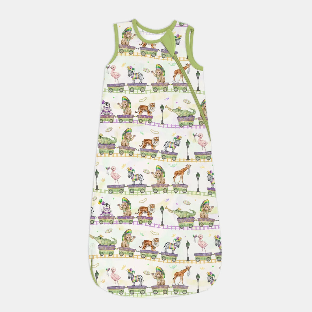 Mardi Gras Jungle Krewe Bamboo Sleep Bag