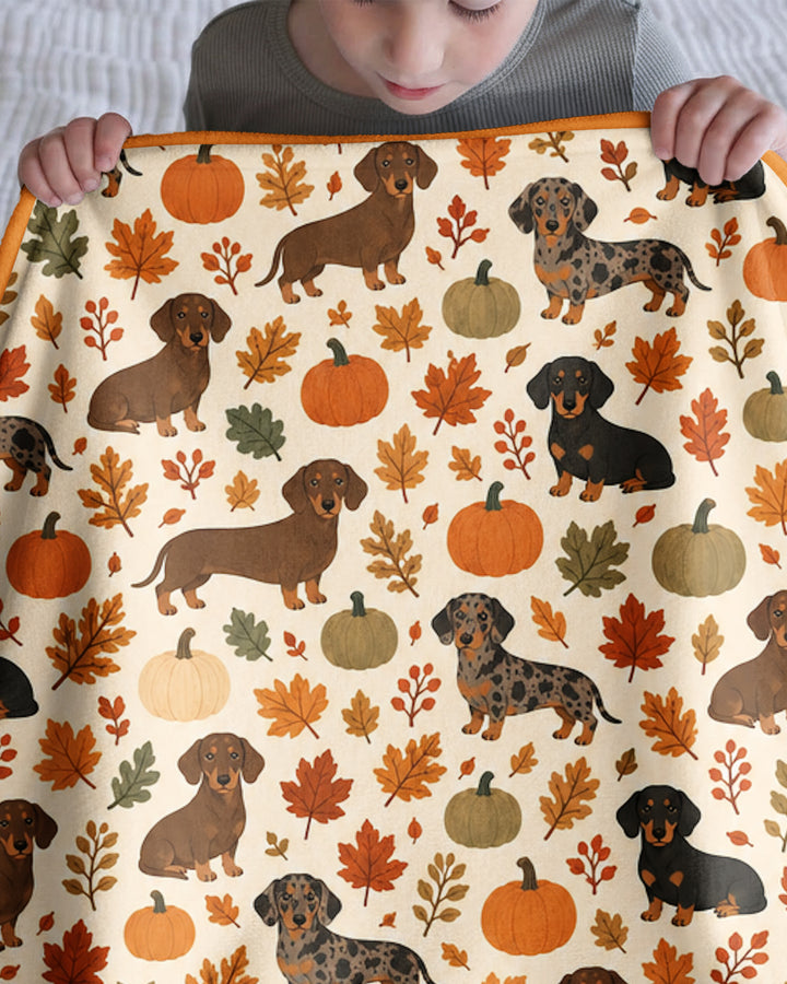 Short Legs Big Autumn Bamboo Blanket