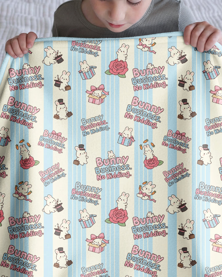 Boss Bunny Bamboo Blanket