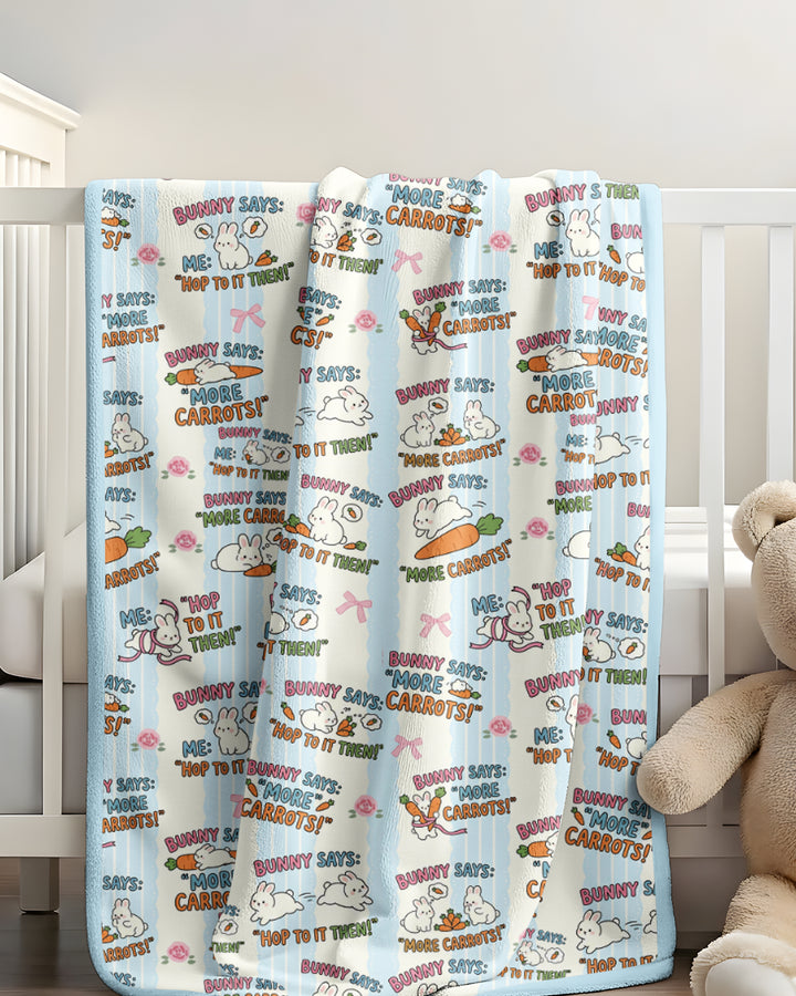 Hop To It Bamboo Blanket