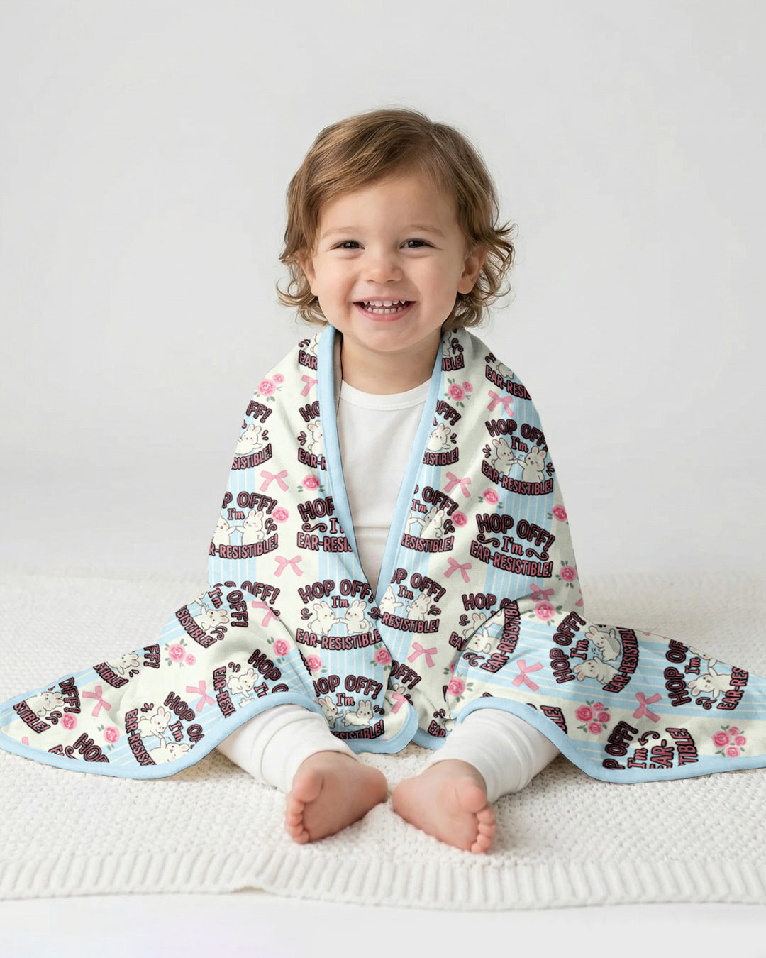 Bunny Besties Bamboo Blanket