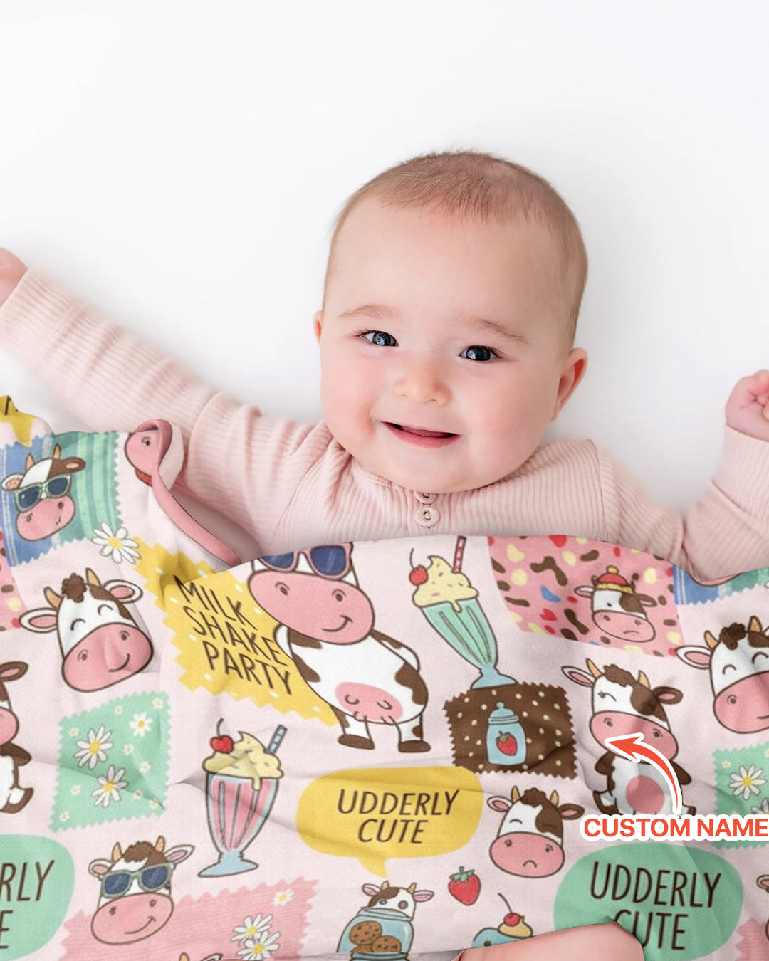 Custom Name The Milkshake Secret Society Bamboo Blanket