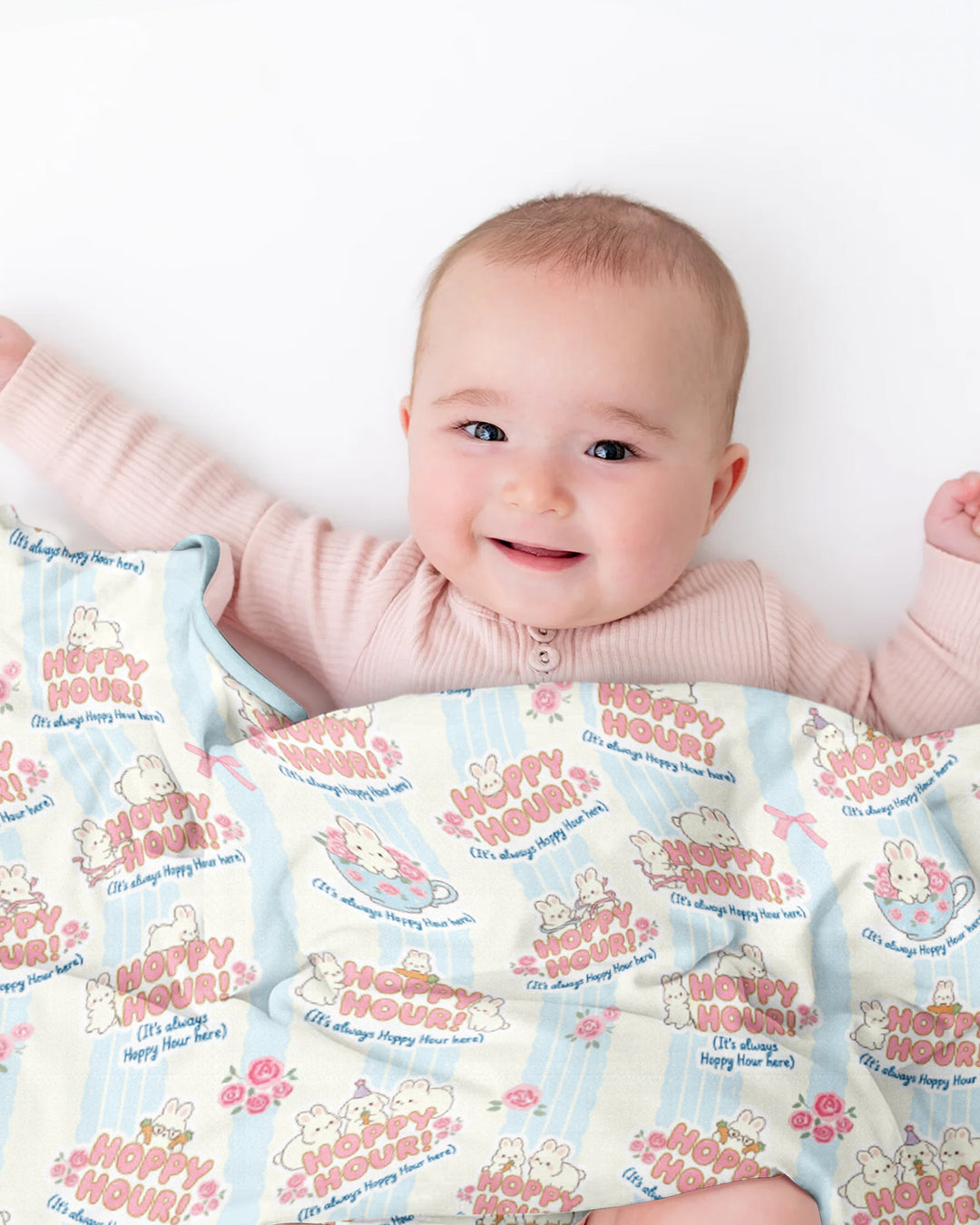 Hoppy Hour Bamboo Blanket