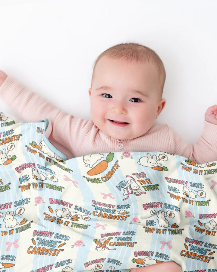 Hop To It Bamboo Blanket