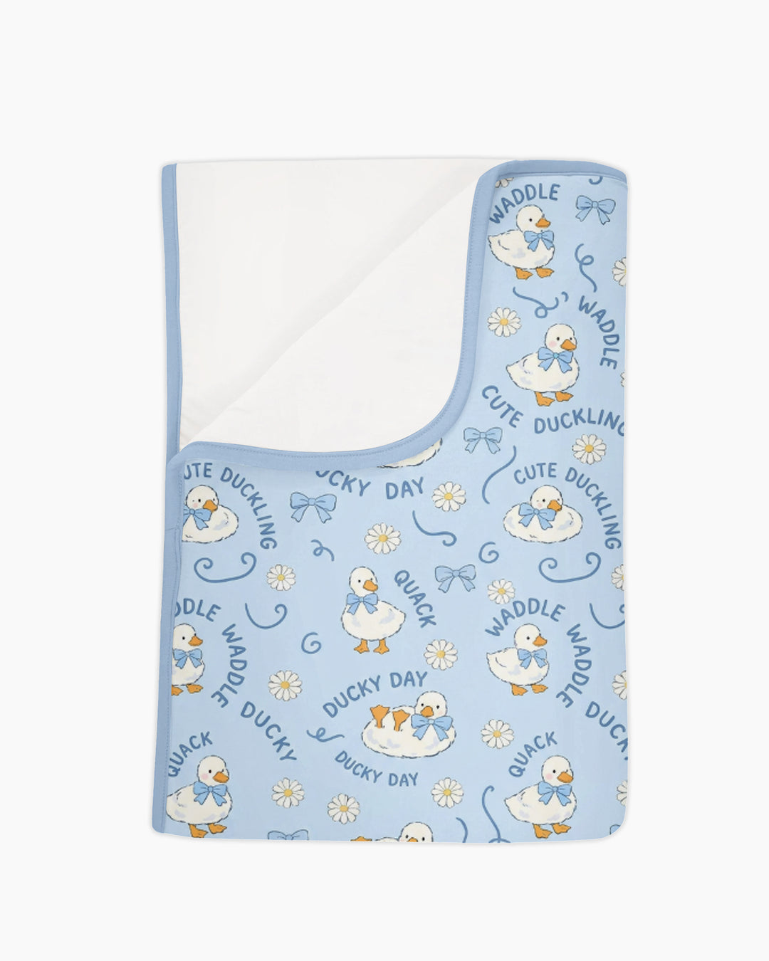 Happy Ducky Day Bamboo Blanket