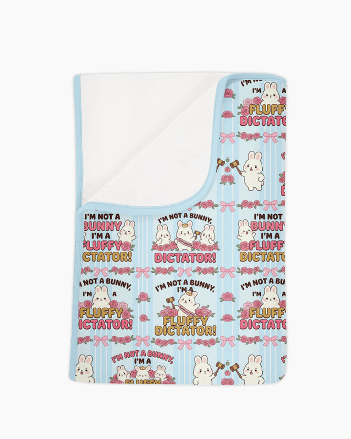 Bossy Bunny Bamboo Blanket