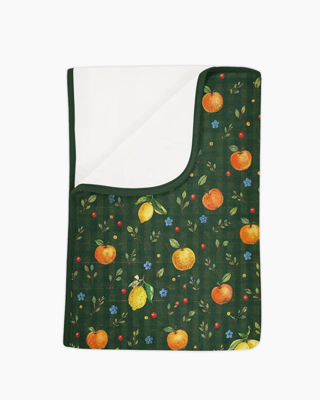 Forest Orange Bamboo Blanket