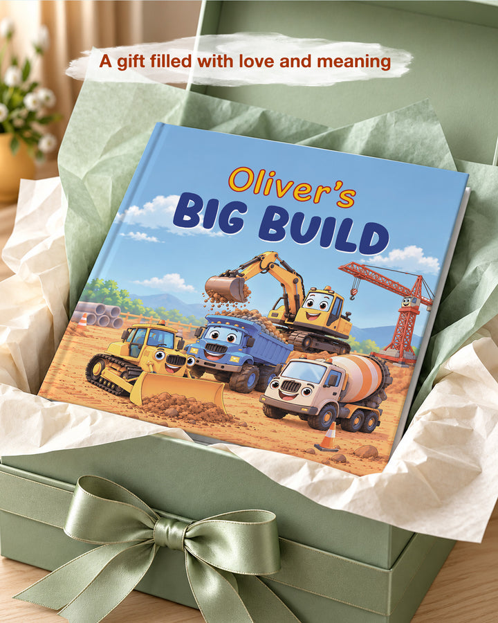 Oliver’s Big Build Custom Stories Book