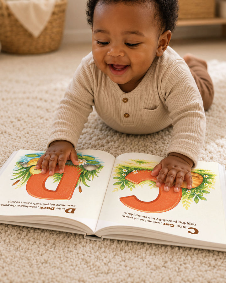 Personalized Alphabet Zoo Book - Custom Name Children's Storybook