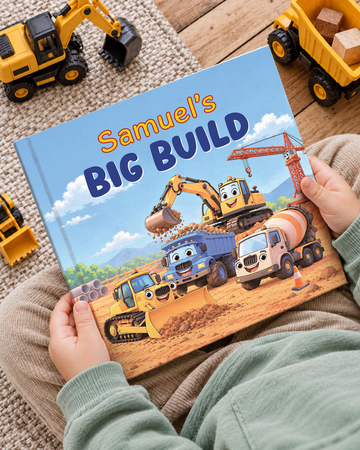 Oliver’s Big Build Custom Stories Book