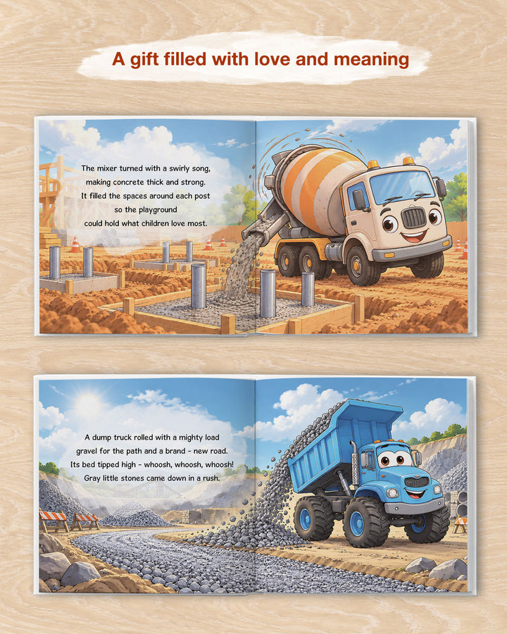 Oliver’s Big Build Custom Stories Book