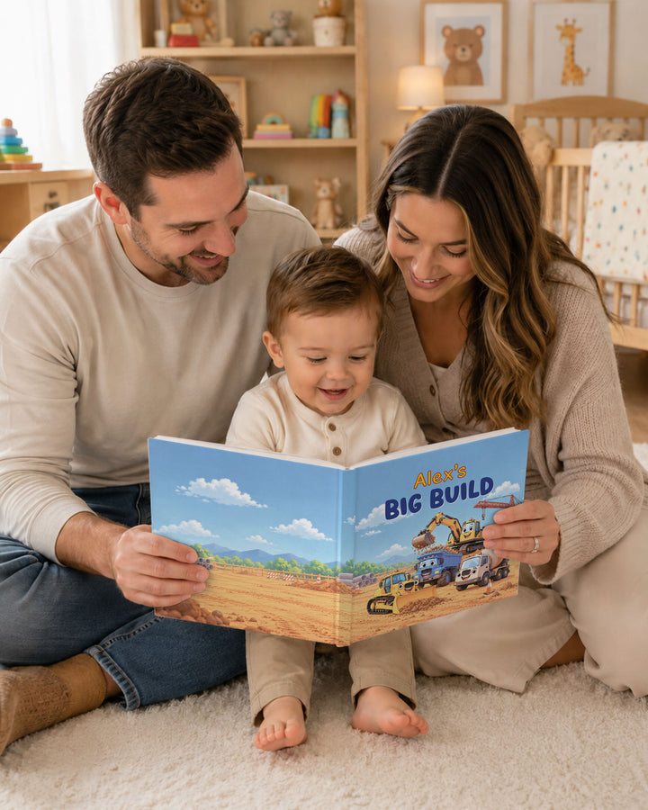 Oliver’s Big Build Custom Stories Book