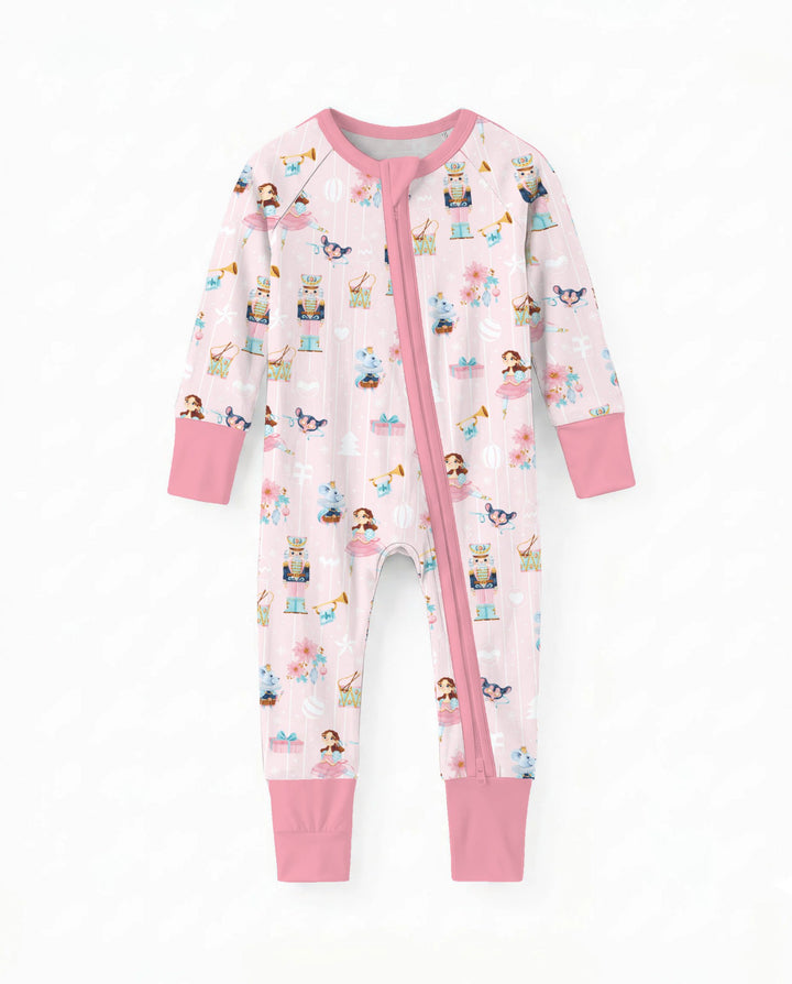 Sugar Plum Nutcracker Ballet Bamboo Convertible Zippy