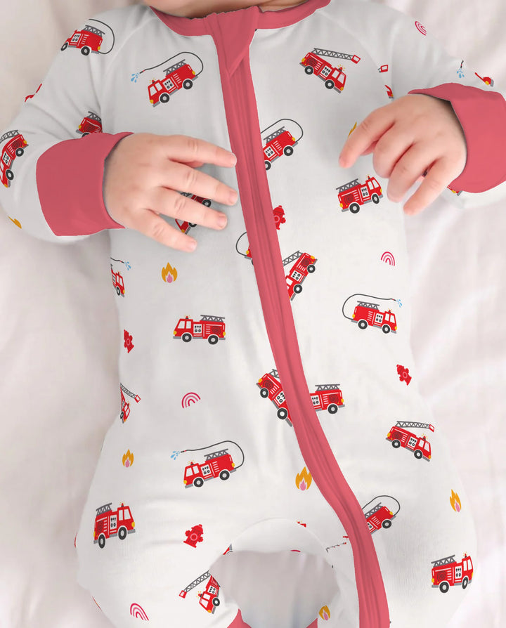 Firefighter Rescue Day Bamboo Convertible Zippy